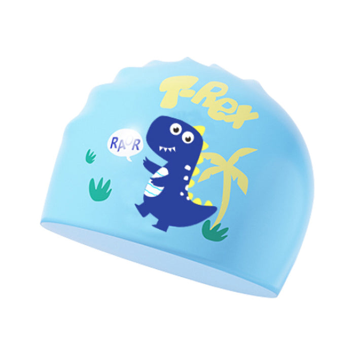 Wholesale Children's Silicone Swimming Caps Boys Girls Long Hair Waterproof JDC-SC-YYou001