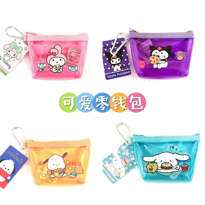 Wholesale cute cartoon PVC waterproof coin purse bag small pendant MOQ≥3 JDC-KC-ONG002