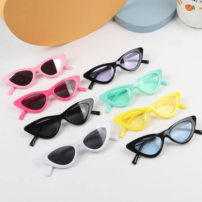 Jewelry WholesaleWholesale Sun Triangle Cat Eye Light Lens Sunglasses JDC-SG-ShuaiR004 Sunglasses 帅睿 %variant_option1% %variant_option2% %variant_option3%  Factory Price JoyasDeChina Joyas De China