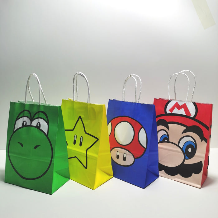 Wholesale Gift Bag Kraft Paper Cute Cartoon Portable Gift Bag (M) MOQ≥12 JDC-GB-Ganrui015