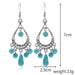 Jewelry WholesaleWholesale Turquoise Pendant Beaded Boho Ethnic Necklace Earrings Bracelet Set JDC-NE-GSJY010  嘉溢 %variant_option1% %variant_option2% %variant_option3%  Factory Price JoyasDeChina Joyas De China