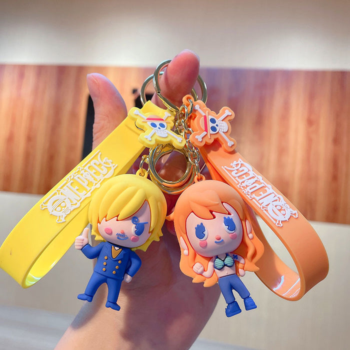 Wholesale Keychain PVC Cartoon Cute Pendant Doll Ornament JDC-KC-JG252