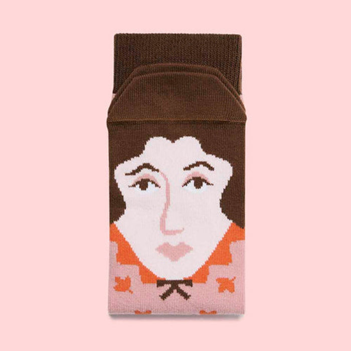 Wholesale socks fabric cartoon personality painting tide socks cotton socks JDC-SK-QAng010