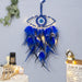 Jewelry WholesaleWholesale Demon's Eye Dreamcatcher Feather Hook Flower MOQ≥2 JDC-DC-MGu019 Dreamcatcher 梦罟 %variant_option1% %variant_option2% %variant_option3%  Factory Price JoyasDeChina Joyas De China