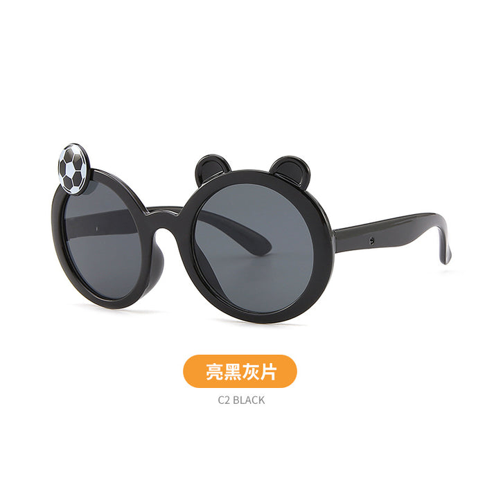 Jewelry WholesaleWholesale children's anti ultraviolet football Sunglasses JDC-SG-KaiX009 Sunglasses 凯祥 %variant_option1% %variant_option2% %variant_option3%  Factory Price JoyasDeChina Joyas De China