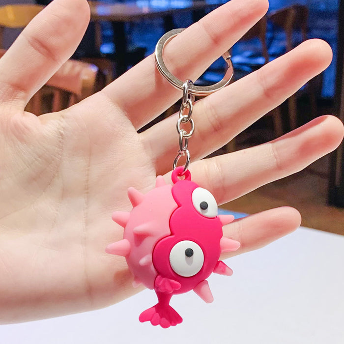 Jewelry WholesaleWholesale marine animal drip gum cartoon keychain JDC-KC-PLei001 Keychains 鹏磊 %variant_option1% %variant_option2% %variant_option3%  Factory Price JoyasDeChina Joyas De China