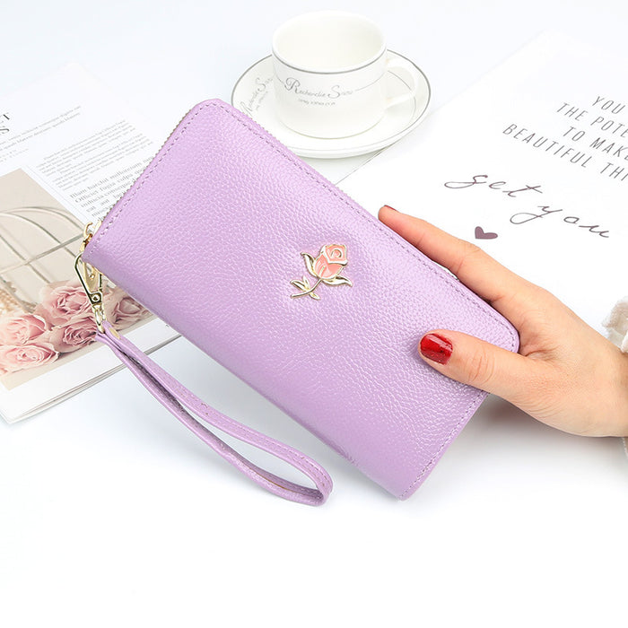 Wholesale Handbag PU Clutch Wallet Long Large Capacity JDC-HB-Yashuang005