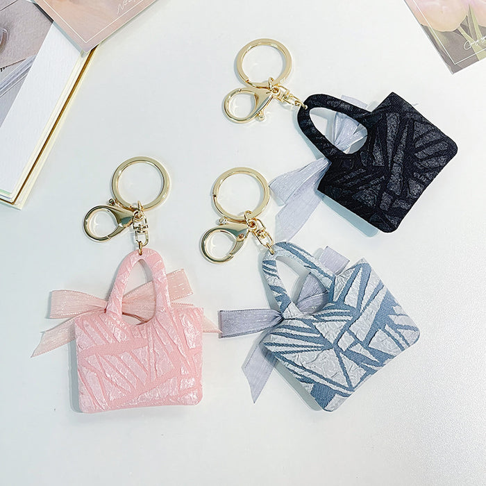 Wholesale keychain pvc small flower bag exquisite cute mini bag MOQ≥2 JDC-KC-CH102