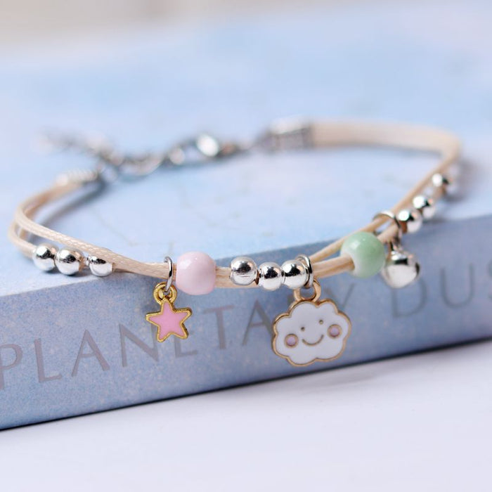 Wholesale Ceramic Moon Bay Bracelet Mini Cherry JDC-BT-YXH014