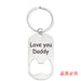 Jewelry WholesaleWholesale Father's Day Bottle Opener Metal Keychain JDC-KC-GangGu024 Keychains 钢古 %variant_option1% %variant_option2% %variant_option3%  Factory Price JoyasDeChina Joyas De China
