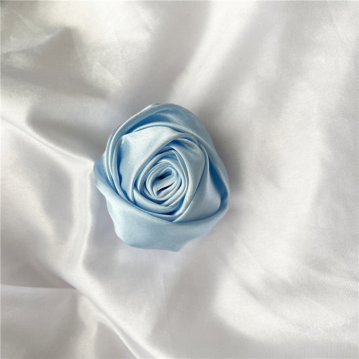 Wholesale Grip Satin Fabric Rose Retractable Folding Airbag Holder JDC-PS-KaiXin004