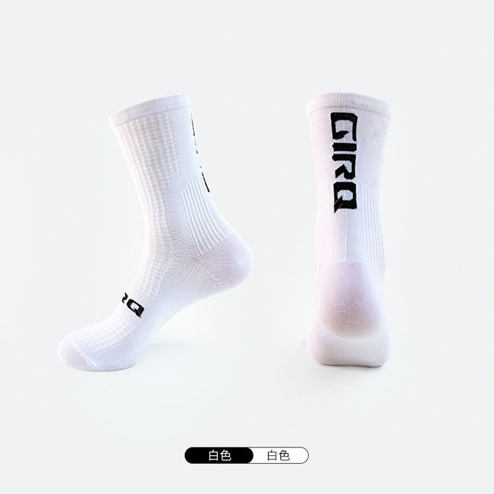 Wholesale mountain bike mid tube riding socks quick dry wear MOQ≥2 JDC-SK-HuaL002