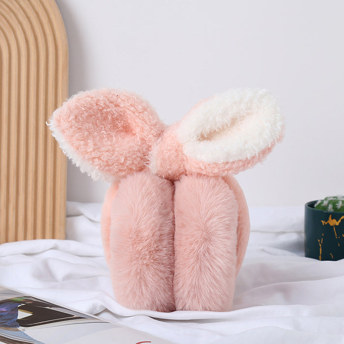 Wholesale Earmuffs Plush Winter Bow Folding Kids JDC-EF-YCheng003