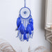 Jewelry WholesaleWholesale Devil's Eye Feather Iron Ring Dreamcatcher MOQ≥2 JDC-DC-MengS021 Dreamcatcher 萌颂 %variant_option1% %variant_option2% %variant_option3%  Factory Price JoyasDeChina Joyas De China