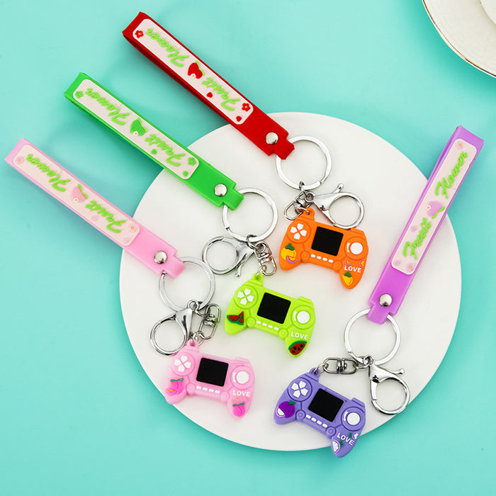 Jewelry WholesaleWholesale cartoon pvc soft glue game console handle keychain JDC-KC-JiK008 Keychains 吉阔 %variant_option1% %variant_option2% %variant_option3%  Factory Price JoyasDeChina Joyas De China