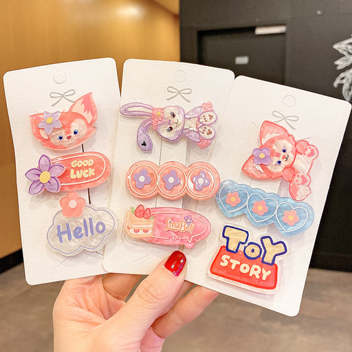 Jewelry WholesaleWholesale cute cartoon children's hair clip JDC-HC-ZY002 Hair Clips 黛瑞亚 %variant_option1% %variant_option2% %variant_option3%  Factory Price JoyasDeChina Joyas De China