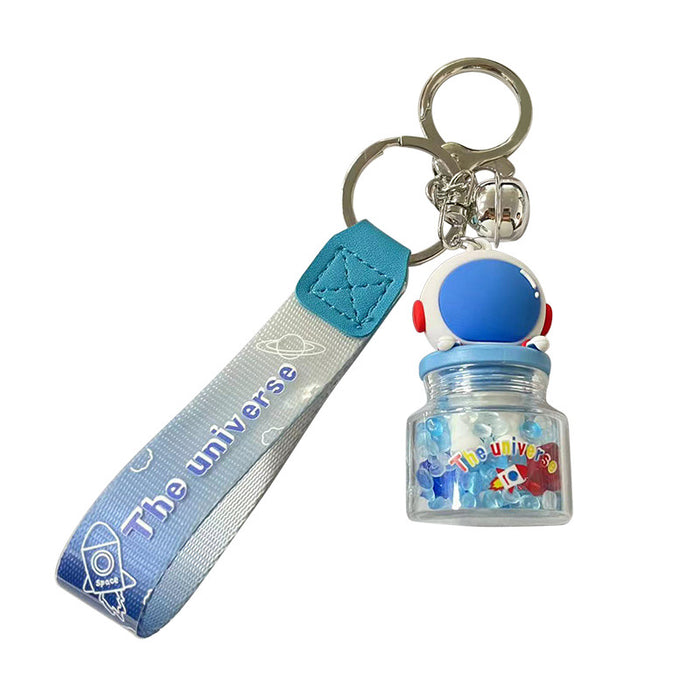 Wholesale Keychains PVC Hardware Cute Astronaut JDC-KC-FeiRun093