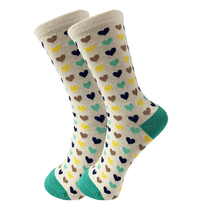 Wholesale Sock Cotton Women's Socks Forest Love Heart JDC-SK-YiYan024