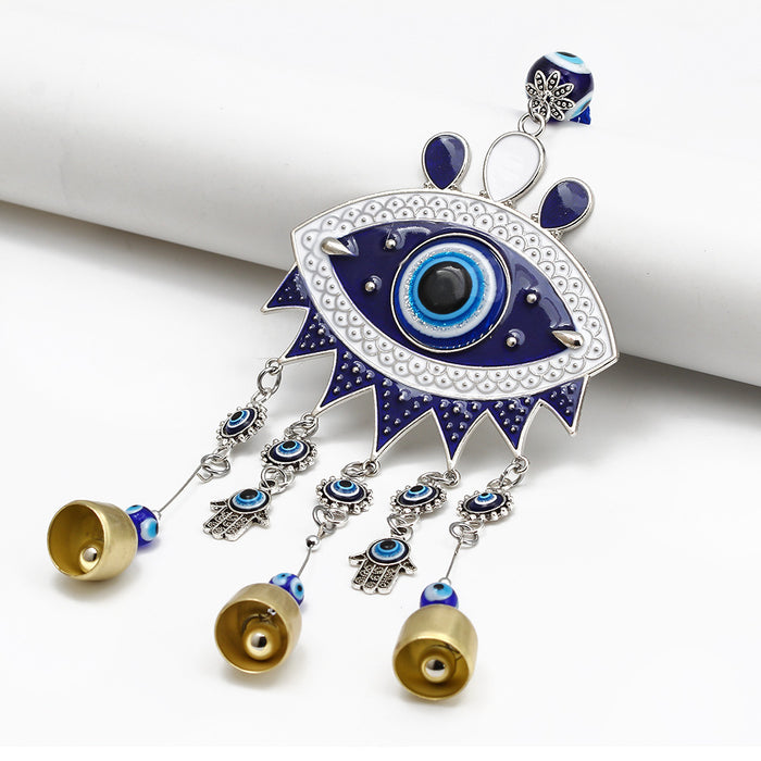 Jewelry WholesaleWholesale wind chime blue eye keychain JDC-KC-baiding004 Keychains 佰定 %variant_option1% %variant_option2% %variant_option3%  Factory Price JoyasDeChina Joyas De China