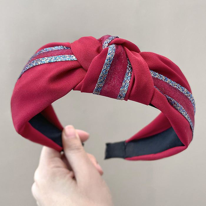 Jewelry WholesaleWholesale cross lace vintage wide-brimmed hair band JDC-HD-HuiY003 Headband 慧逸 %variant_option1% %variant_option2% %variant_option3%  Factory Price JoyasDeChina Joyas De China