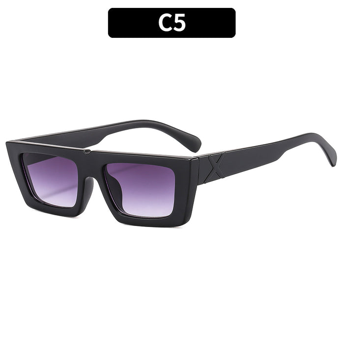 Wholesale Sunglasses PC Small Frame Square Temple X JDC-SG-XiA049