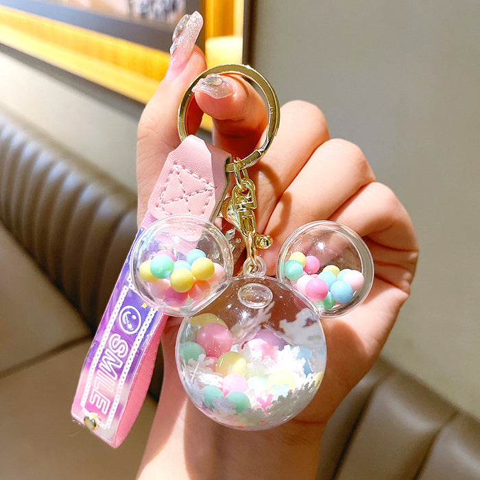 Wholesale Keychain PVC Soft Adhesive Cute Cartoon Creative Ornament MOQ≥2 JDC-KC-LeZ018