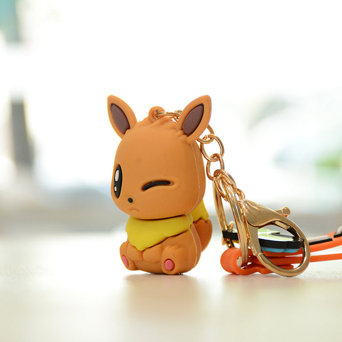 Wholesale Keychains Silicone Cute   Collection MOQ≥2 JDC-KC-XHuang001