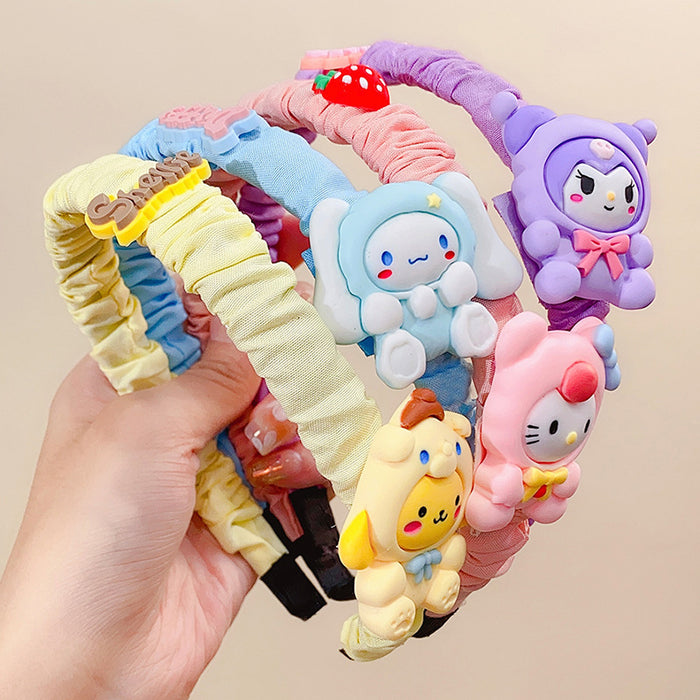 Wholesale Plastic Children's Cartoon Paradise Series Headband MOQ≥2 JDC-HD-RXi005