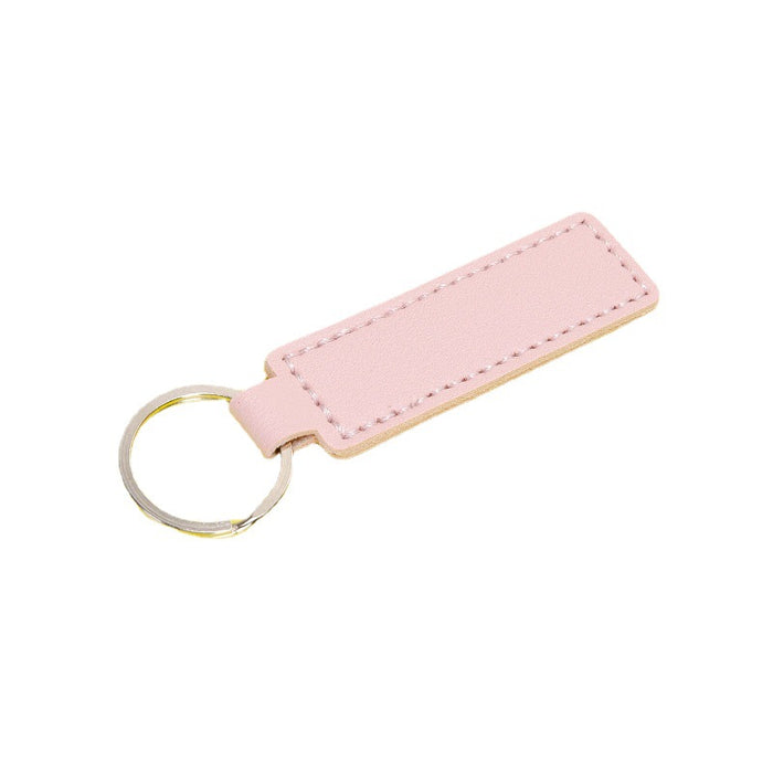 Wholesale Keychains PU Leather Car Simple Solid Color JDC-KC-XingR001