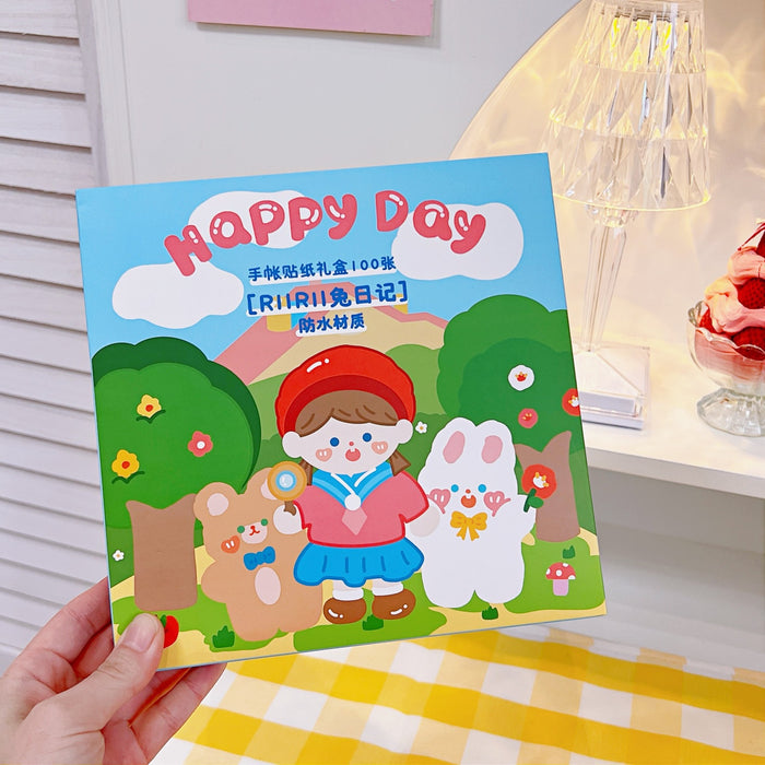 Wholesale Cartoon Waterproof Sticker JDC-ST-Tengy002