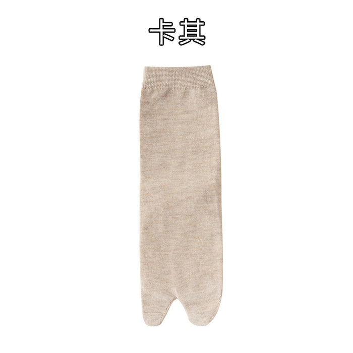 Wholesale Split Toe Socks Summer Thin Toe Socks Couple Socks MOQ≥2 JDC-SK-LinX003