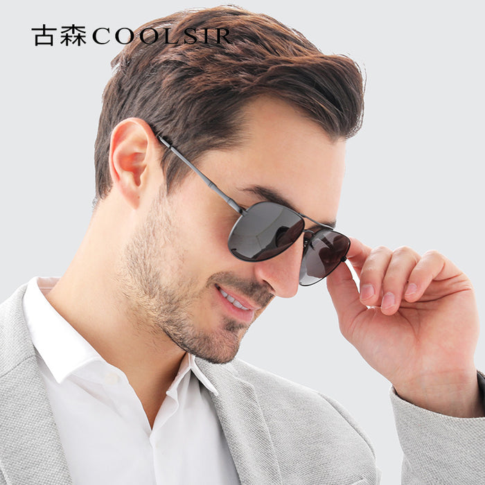 Wholesale polarized aviator sunglasses men JDC-SG-XinD008