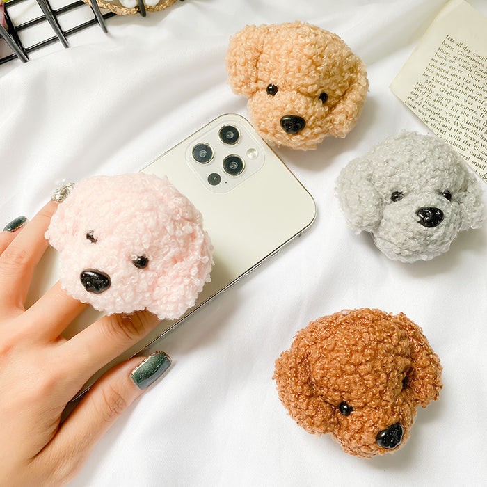 Wholesale Grips Plush Teddy Phone Holder Mobile Phone Holder JDC-PS-Baiying020