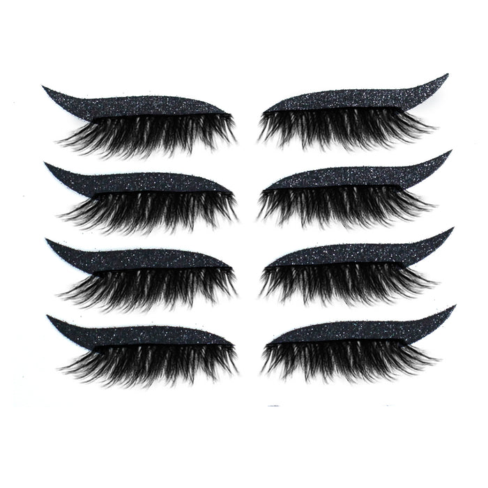 Wholesale Glitter Self Adhesive Eyeliner Eyeshadow Sticker Double Eyelid False Eyelashes MOQ≥2 JDC-EY-JSJ001