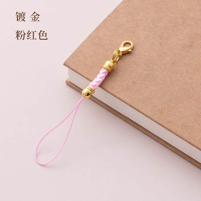 Wholesale Keychain Iron Polyester Handmade Material Accessories Lanyard 10pcs JDC-KC-JuZ002