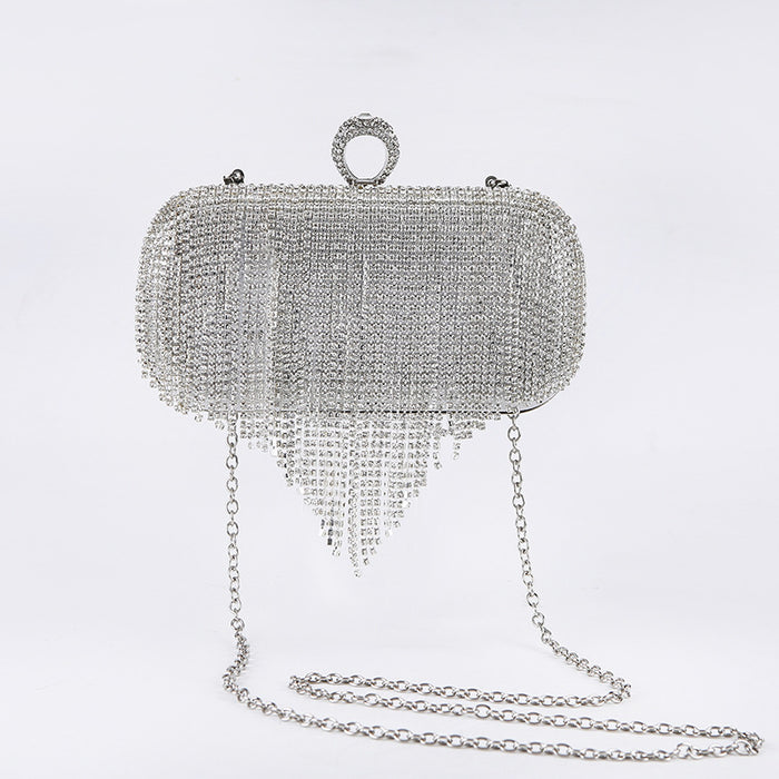 Jewelry WholesaleWholesale Evening Bag Tassel Clutch Diamond Clutch JDC-HB-WangC001 Handbags 旺辰 %variant_option1% %variant_option2% %variant_option3%  Factory Price JoyasDeChina Joyas De China