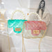 Jewelry WholesaleWholesale Clear Jelly PVC Shoulder Bag JDC-SD-Shic002 Shoulder Bags 事成 %variant_option1% %variant_option2% %variant_option3%  Factory Price JoyasDeChina Joyas De China