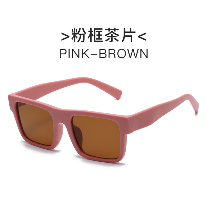 Wholesale Sunglasses PC Square Big Frame JDC-SG-YuX014