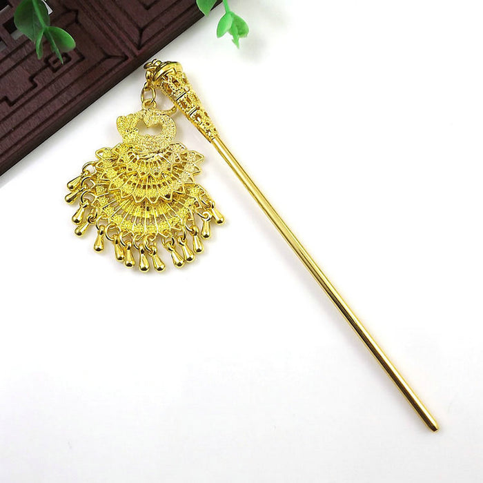 Wholesale Peacock Earrings Women Exaggerated Unmounted JDC-ES-Ylh003