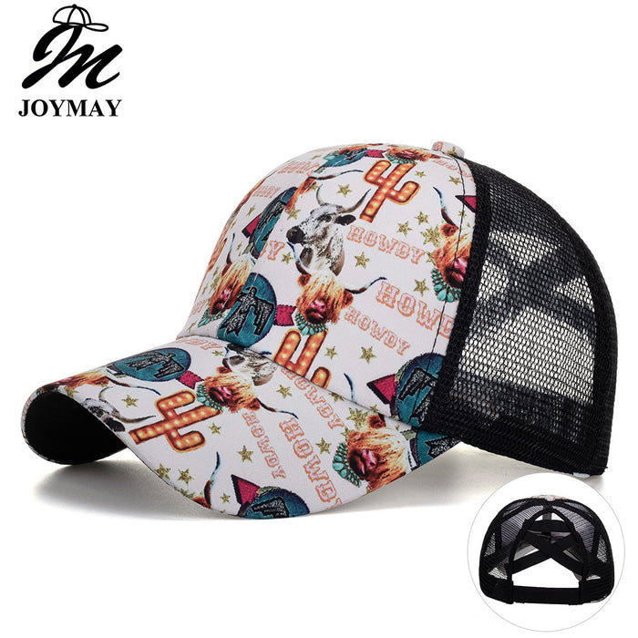 Jewelry WholesaleWholesale graffiti bar cross mesh cap baseball cap sun hat JDC-FH-ZMei011 Fashionhat 众美 %variant_option1% %variant_option2% %variant_option3%  Factory Price JoyasDeChina Joyas De China