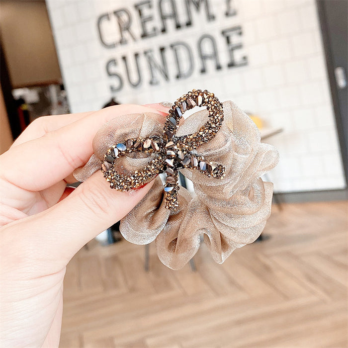 Wholesale sausage ring lucky grass large intestine hair ring JDC-HS-DH006