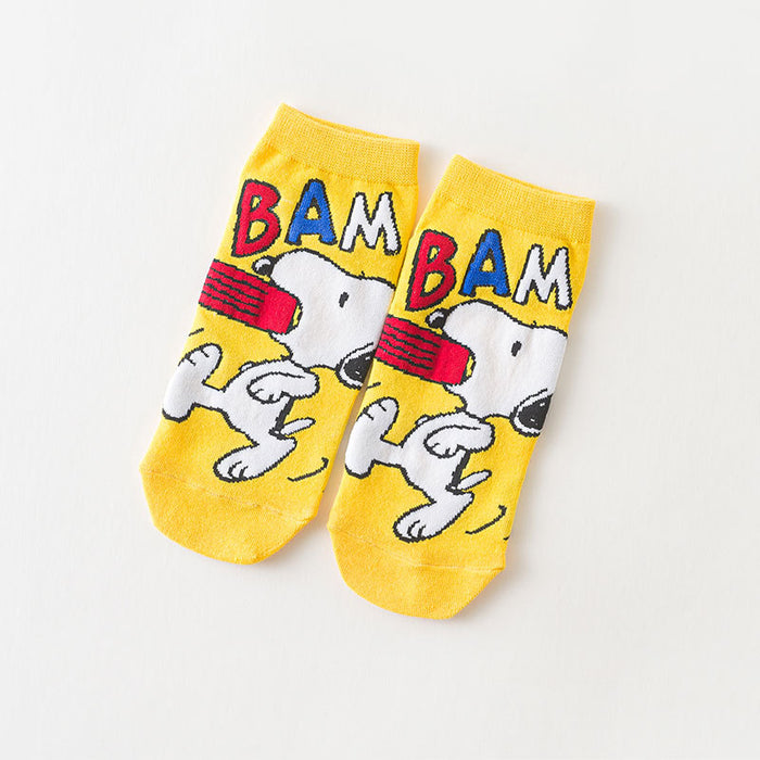 Jewelry WholesaleWholesale Cartoon Cotton Thin Women's Short Socks JDC-SK-QiX002 Sock 启秀 %variant_option1% %variant_option2% %variant_option3%  Factory Price JoyasDeChina Joyas De China