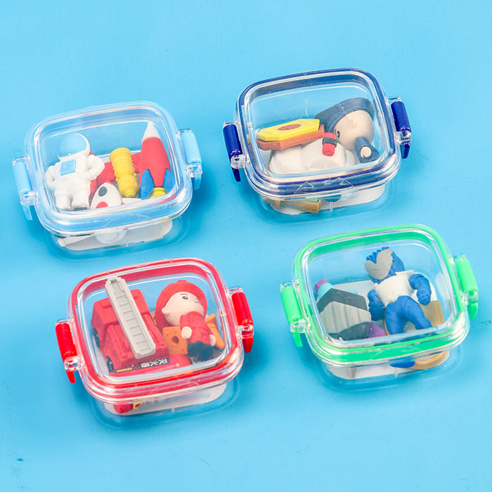 Wholesale Rubber Lunch Box MOQ≥2 JDC-ERA-CXL001