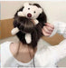 Jewelry WholesaleWholesale Bear Plush Hair Ring JDC-HS-DR001 Hair Scrunchies 蒂锐 %variant_option1% %variant_option2% %variant_option3%  Factory Price JoyasDeChina Joyas De China