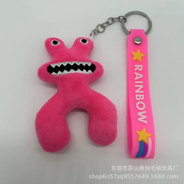 Wholesale Keychains Soft Toy Rainbow Cute Cartoon (M) MOQ≥5 JDC-KC-TaiXu001