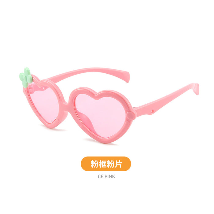 Jewelry WholesaleWholesale children's anti ultraviolet sunscreen love Sunglasses JDC-SG-KaiX008 Sunglasses 凯祥 %variant_option1% %variant_option2% %variant_option3%  Factory Price JoyasDeChina Joyas De China