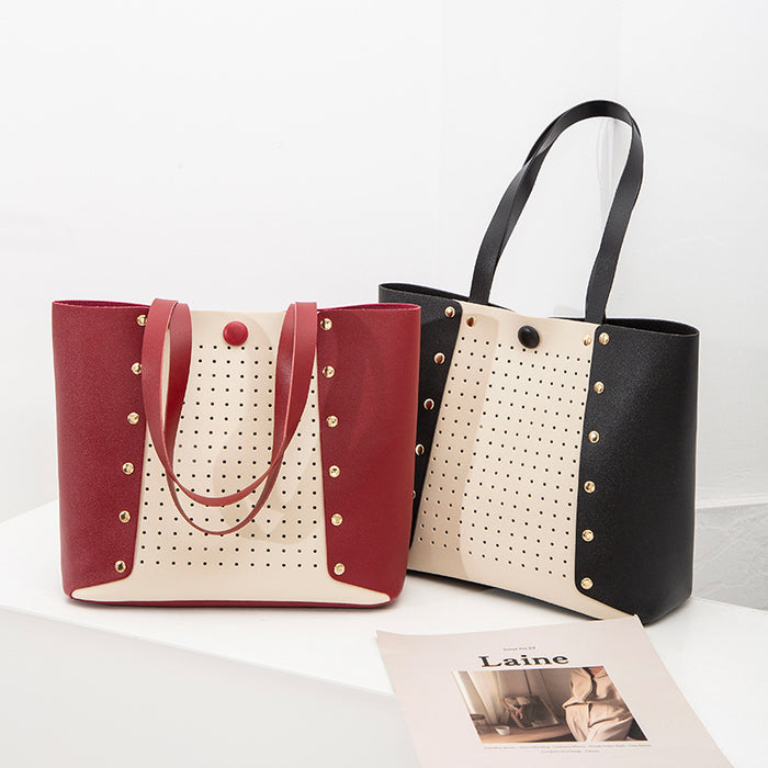 Wholesale PU Handbag Tote Bag JDC-HB-ShiC005