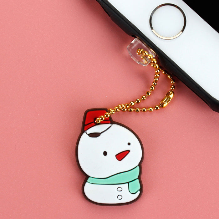 Wholesale Mobile Phone Dust Plug PVC Cute Cartoon Pendant MOQ≥3 JDC-PC-ZhongJ010