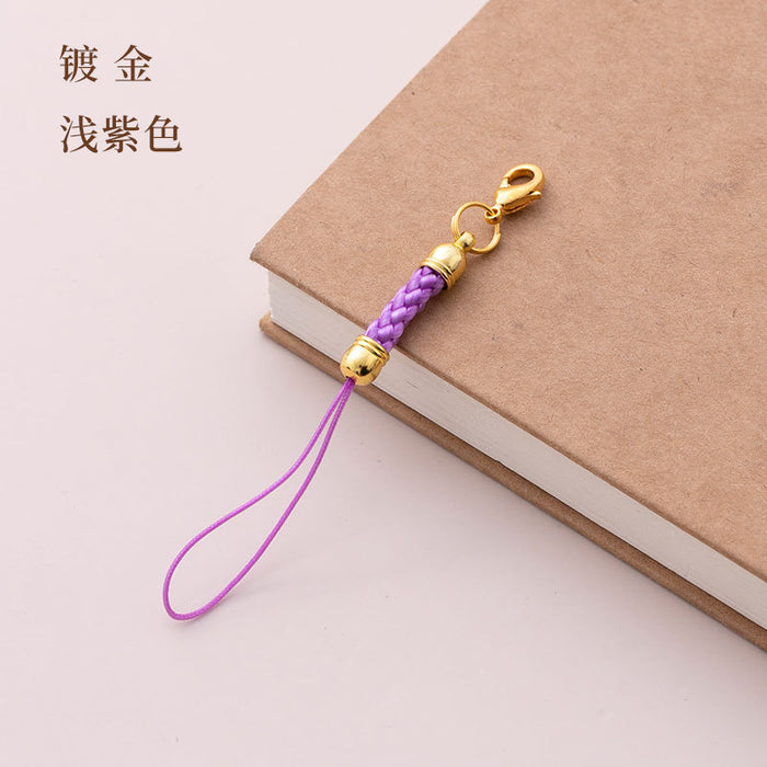 Wholesale Keychain Iron Polyester Handmade Material Accessories Lanyard 10pcs JDC-KC-JuZ002