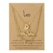 Jewelry WholesaleWholesale zodiac sign paper card necklace three-pack JDC-NE-YinH021 Necklaces 颖皓 %variant_option1% %variant_option2% %variant_option3%  Factory Price JoyasDeChina Joyas De China